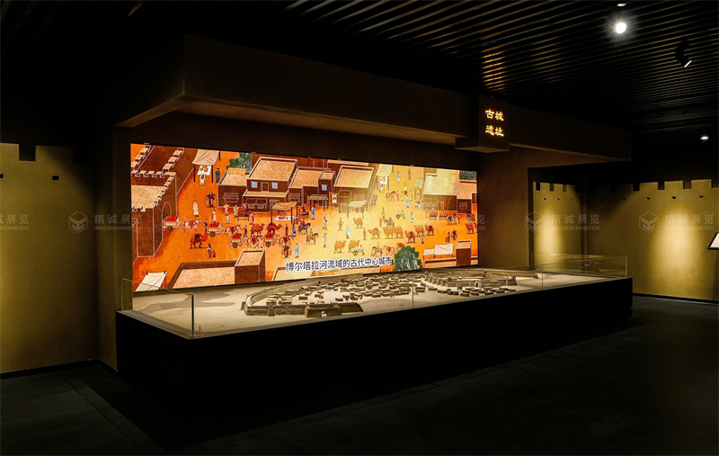 新疆達(dá)勒特古城遺址文物陳列館落成